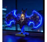 LocoLee Led Light Set Compatible with Lego 76330 Batman Logo Light Decoration Lighting Kit Compatible with Lego 76330 Building Blocks Model,Only Lights Set,No Model