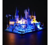 LocoLee Led Light Set Compatible with Lego 76419 Hogwarts Castle and Grounds Led Decoration Lighting Kit Compatible with Lego 76419 Building Blocks Model,Only Lights Set,No Model
