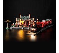 LocoLee Led Light Set Compatible with Lego 76423 Hogwarts Express Train Led Decoration Lighting Kit Compatible with Lego 76423 Building Blocks Model,Only Lights Set,No Model
