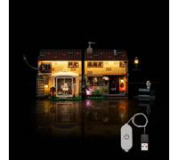 LocoLee Led Light Set Compatible with Lego 76451 Privet Drive: Aunt Marge's Visit Led Decoration Lighting Kit Compatible with Lego 76451 Building Blocks Model,Only Lights Set,No Model