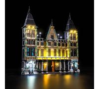 LocoLee Led Light Set Compatible with Lego 76453 Malfoy Manor Led Decoration Lighting Kit Compatible with Lego 76453 Building Blocks Model,Only Lights Set,No Model