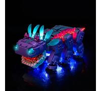 LocoLee Led Light Set Compatible with Lego 77077 Klombo Led Decoration Lighting Kit Compatible with Lego 77077 Building Blocks Model,Only Lights Set,No Model