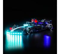 LocoLee Led Light Set Compatible with Lego 77244 Mercedes-AMG F1 W15 Race Car Led Decoration Lighting Kit Compatible with Lego F1 77244 Building Blocks Model,Only Lights Set,No Model