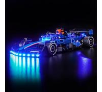 LocoLee Led Light Set Compatible with Lego 77249 Williams Racing FW46 F1 Race Car Led Decoration Lighting Kit Compatible with Lego F1 77249 Building Blocks Model,Only Lights Set,No Model