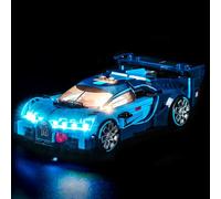 LocoLee Led Light Set Compatible with Lego 77253 Bugatti Vision GT Hyper Sports Car Led Decoration Lighting Kit Compatible with Lego 77253 Building Blocks Model,Only Lights Set,No Model