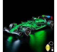 LocoLee LED Light Set Compatible with LEGO Aston Martin Aramco AMR25 F1 Car, Decoration Lighting Kit Compatible with LEGO 42240 AMR25 F1 Car, Blocks Model, No Model (42240-Standard Version)
