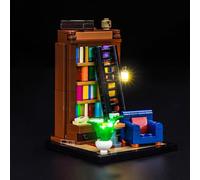 LocoLee Led Light Set Compatible with Lego Books Are My Passion Led Decoration Lighting Kit Compatible with Lego 40698 Building Blocks Model,Only Lights Set,No Model