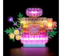 LocoLee LED Light Set Compatible with LEGO Creator 3-in-1 Floral Decor Perfume Bottle, Decoration Lighting Kit Compatible with LEGO 31383 Blocks Model, Only Lights Set, No Model