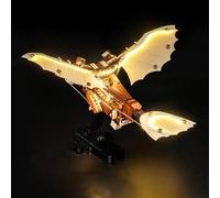 LocoLee Led Light Set Compatible with Lego Leonardo da Vinci's Flying Machine Led Decoration Lighting Kit Compatible with Lego 10363 Building Blocks Model,Only Lights Set,No Model