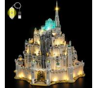 LocoLee LED Light Set Compatible with LEGO Minas Tirith, Decoration Lighting Kit Compatible with LEGO 11377 Minas Tirith Building Blocks, Only Lights Set, No Model (11377-Standard Version)