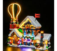 LocoLee Led Light Set Compatible with Lego Santa's Post Office Led Decoration Lighting Kit Compatible with Lego 10339 Building Blocks Model,Only Lights Set,No Model