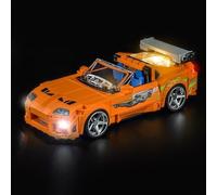 LocoLee LED Light Set Compatible with LEGO Speed Champions The Fast and The Furious Toyota Supra MK4 Car, Decoration Lighting Kit Compatible with LEGO 77260 Blocks Model, Only Lights Set, No Model