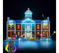 LocoLee Led Light Set Compatible with Lego X-Men: The X-Mansion Customized RC Led Decoration Lighting Kit Compatible with Lego 76294 Building Blocks Model,Only Lights Set,No Model