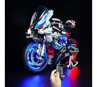 LocoLee Led Light Set for Lego 42130,(Not Include Lego Models) Decoration Light Kit for Lego BMW M1000 RR 42130,Creative Gift,Only Light Kit-No Lego (Remote Control-No Lego)