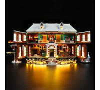 LocoLee Led Light Set for Lego Home Alone,Decoration Lighting Kit for Lego Ideas 21330 Home Alone Collectible Bricks Building Blocks Model,Creative Gift (No Lego)(Standard)