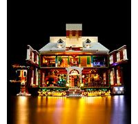 LocoLee Led Light Set for Lego Home Alone,Decoration Lighting Kit for Lego Ideas 21330 Home Alone Collectible Bricks Building Blocks Model,Creative Gift (No Lego)(Updated Version)