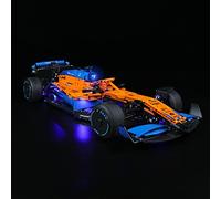 LocoLee Led Light Set for Lego McLaren F1 (Not Include Lego Models),Decoration Light Kit for Lego 42141 Technic McLaren Formula 1 2022 Race Car,Creative Gift for Adults (Classic Version)