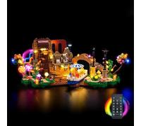 LocoLee Light kit Compatible with Lego 21360 Willy Wonka & The Chocolate Factory - No Model Only Light, LED Lighting Accessories Compatible with Lego 21360 (RC Version)