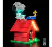 LocoLee Light kit Compatible with Lego 21368 Peanuts: Snoopy's Doghouse- Not Actual Model Only Lights, LED Lighting Accessories for LEGO Snoopy for Display Collectors (RC Version)