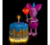 LocoLee Light kit Compatible with Lego 43305 Piglet's Birthday Fun - No Actual Model Only Lights, LED Lighting Accessories Compatible with Lego 43305 Piglet