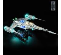 LocoLee Light kit Compatible with Lego 75442 The Mandalorian's N-1 Starfighter- No Actual Model Only Lights, LED Lighting Accessories for LEGO Mandalorian Display Collectors (RC Version)