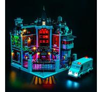 LocoLee Light kit Compatible with Lego 76300 Arkham Asylum - No Model Only Light, LED Lighting Accessories Compatible with Lego 76300 (Standard Version)