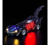 LocoLee Light kit Compatible with Lego 76304 Batman Forever Batmobile - No Model Only Light, LED Lighting Accessories Compatible with Lego Bat Eternity Batmobile (Standard Version)