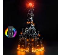 LocoLee Light Kit for Lego Barad-dûr Customized RC, Lighting Set for Lego 10333 Barad-dûr Set - Not Include Models, Just Light Kit