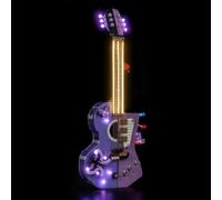 LocoLee Light Set Compatible with LEGO 43031 Olivia Rodrigo's Dual Guitar | Lighting Kit Compatible with LEGO Olivia Rodrigo's Dual Guitar, Easy Installation, Flexible LED Strip, Ideal Gift, No Model