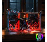 LocoLee RC Led Light Set Compatible with Lego 10367 Balrog Book Nook Led Decoration Lighting Kit Compatible with Lego 10367 Icons Building Blocks Model,Only Lights Set,No Model