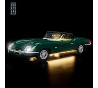 LocoLee RC LED Light Set Compatible with LEGO 11381 Icons Jaguar E-Type