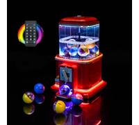 LocoLee RC Led Light Set Compatible with Lego 21358 Minifigure Vending Machine Led Decoration Lighting Kit Compatible with Ideas 21358 Building Blocks Model,Only Lights Set,No Model