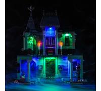 LocoLee RC Led Light Set Compatible with Lego 31167 Haunted Mansion Led Decoration Lighting Kit Compatible with Lego 3-in-1 31167 Building Blocks Model,Only Lights Set,No Model