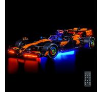 LocoLee RC Led Light Set Compatible with Lego 42228 McLaren MCL39 F1 Car Light Decoration Lighting Kit Compatible with Lego 42228 Building Blocks Model,Only Lights Set,No Model