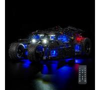 LocoLee RC LED Light Set Compatible with LEGO 42239 Batmobile Tumbler