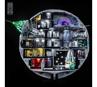 LocoLee RC Led Light Set Compatible with Lego 75419 Death Star Decoration Led Decoration Lighting Kit Compatible with Lego 75419 Building Blocks Model,Only Lights Set,No Model