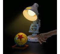 LocoLee Touch Light kit Compatible with Lego 21357 Pixar Luxo Jr - No Model Only Light, LED Lighting Accessories Compatible with Lego Ideas 21357 Pixar Small Table Lamp (Touch Version)