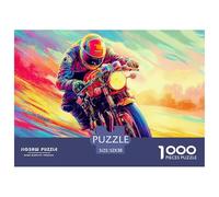 Locomotive 1000 Piece Jigsaw Puzzles for Adults with Extra Fun Challenges Cool Home Decors Creativity & Gift Giving 52x38cm/1000pcs