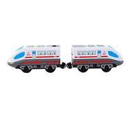 Locomotive Front Fence Alloy Wooden Educational Toy for Kids Learning Train Compartment Childrens Developmental Play (white, One Size)