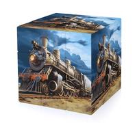 Locomotive Magic Cube,The Original 3x3 Cube,Speed Cube Problem-Solving Brain Teaser,Easy Turning Sensory Puzzle Toy,Sensory Stress Relief Form Fidget Toys