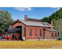 Locomotive shed Eschbronn, single track HO/OO Gauge Kibri 39436