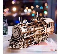 Locomotive Train Wooden Construction Set