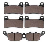 LOCOPOW Brake Pads Front and Rear for Honda CBR600RR CBR 600RR 2003-2006 / CBR1000RR CBR 1000RR 2004-2005