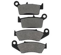 LOCOPOW Front & Rear Brake Pads for Honda XR650L CR125 CR250 XR250 XR650 XR400 Suzuki DRZ400 RM125 Yamaha YZ125 YZ250 WR250 Kawasaki KX250 KX125