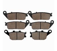 LOCOPOW Motorcycle Front & Rear Brake Pads for HONDA CBR 600 F CBR600F 1995-1998 2011-2013