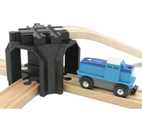 Locorico Double deck wooden crossing bridge suitable for Brio Lillabo Hape