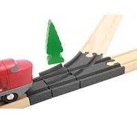 Locorico - Railway Switch for Wooden Train (Left Turn)