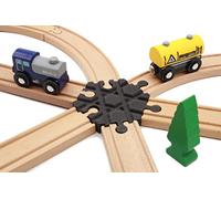 Locorico- Wooden Train Crossing (6 Ways)