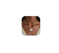 Locrccl Women Belt Buckle Initial Necklace 14k Gold Plated Letter A-Z Pendant Personalized Rodeo Western Jewelry Accessories Adjustable Alloy Steel No