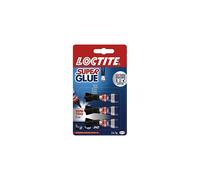 Loctite 1623820 SuperGlue Mini Trio, 1 g - Pack of 3